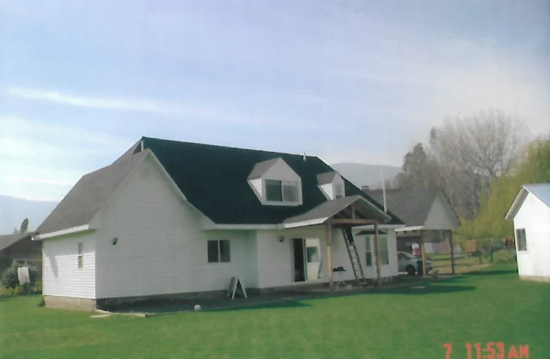 Casa americana estructura acero galvanizado Lonquen