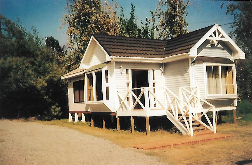 Casa americana estructura madera Maipú