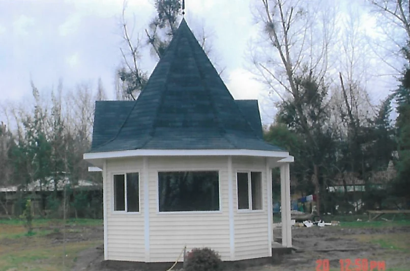 Casa americana estructura madera Peñaflor