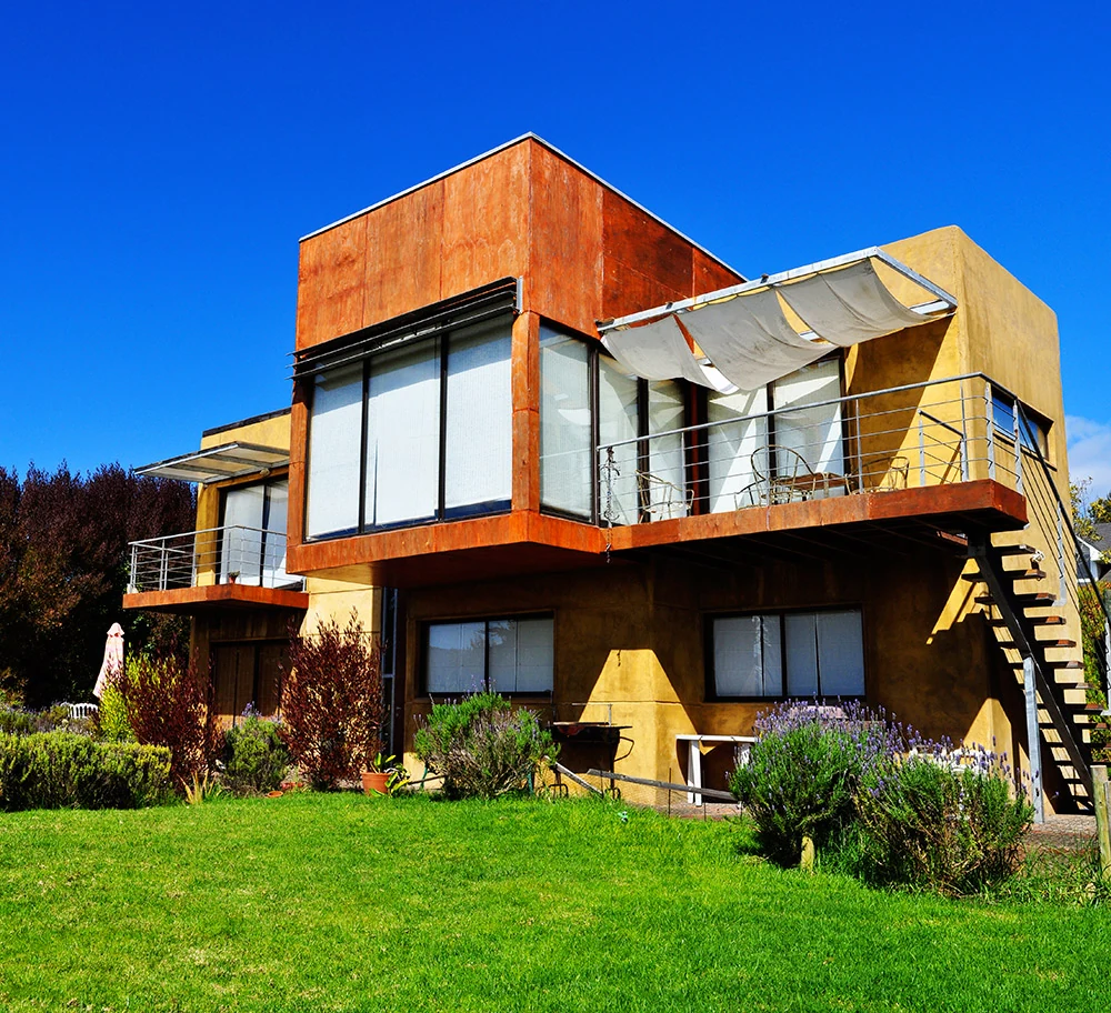 Casa moderna acero galvanizado