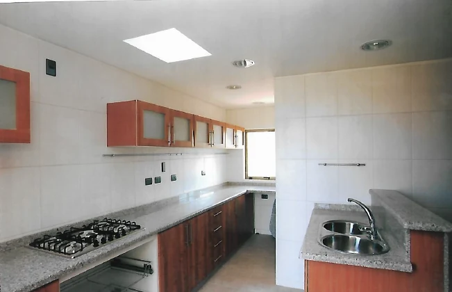 Muebles de cocina enchape madera