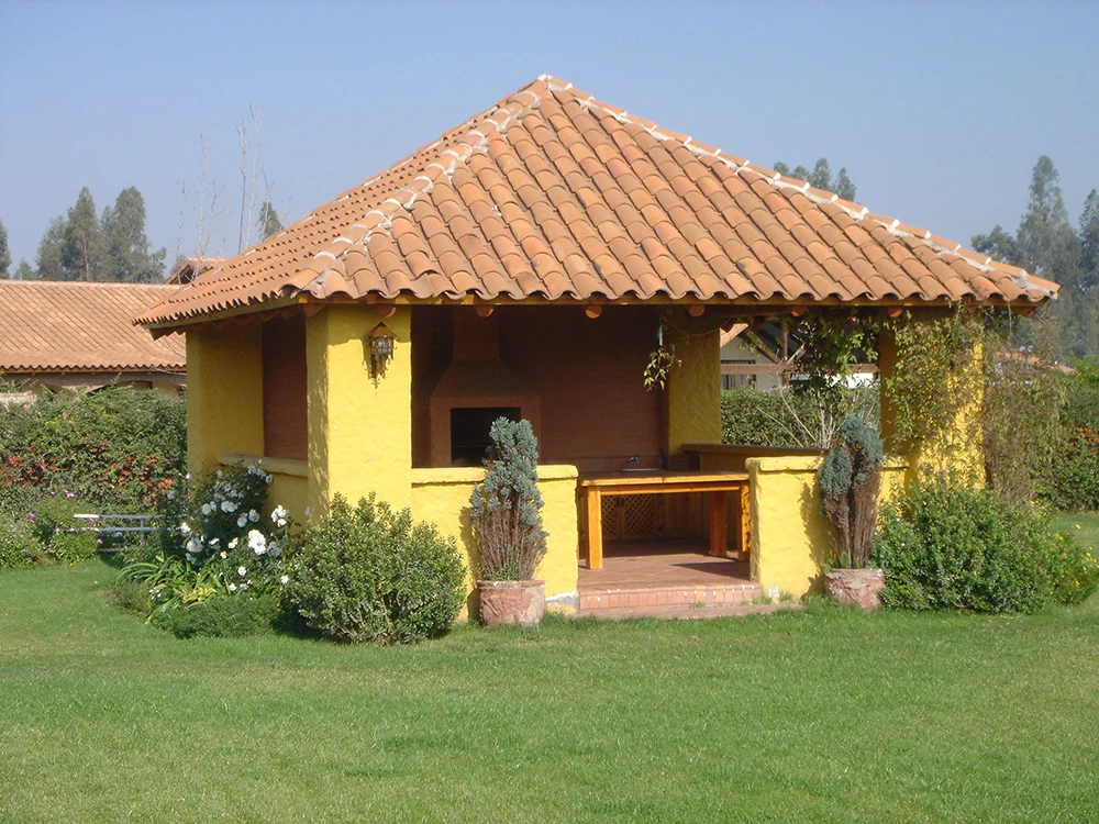 Quincho colonial albañilería